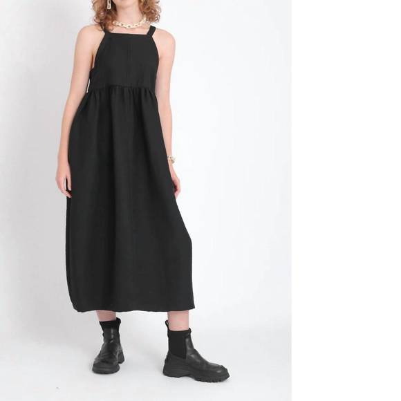 Nwt rachel comey fresco dress in black - Picture 1 of 4